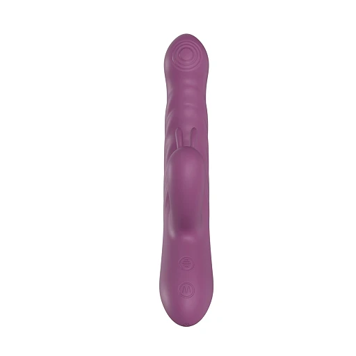Wibrator króliczek PURPLE – 10 trybów i ruchy pchające — zdjęcie 3