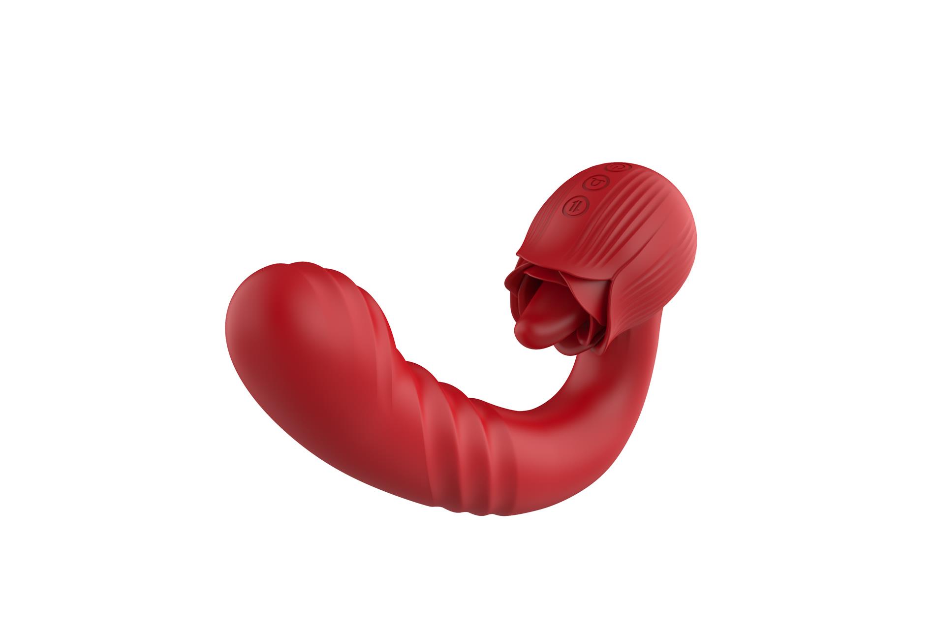 Wibrator pulsujący Rose – 10× thrust, 10× wibracje — zdjęcie 7