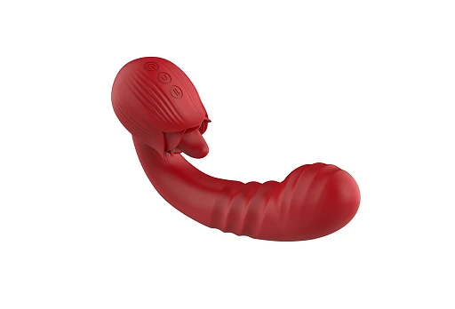 Wibrator pulsujący Rose – 10× thrust, 10× wibracje — zdjęcie 8