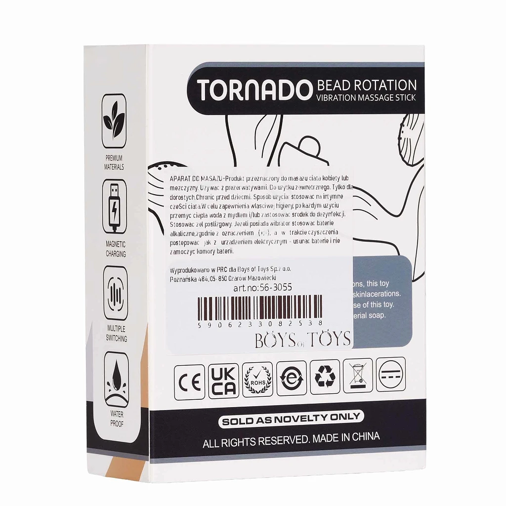 Masażer prostaty Tornado - 10 trybów obrotów — zdjęcie 7