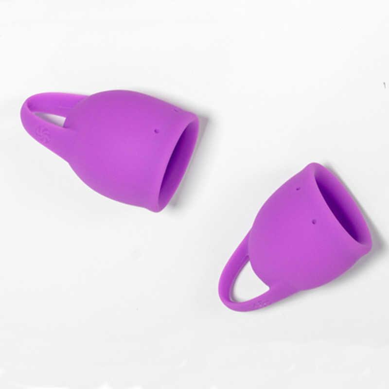 Kubeczki menstruacyjne Tulip - zestaw 15 i 20 ml z etui — zdjęcie 1