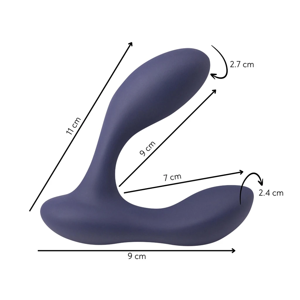 Masażer prostaty Lola games P‑Bliss - 2 silniki, USB — zdjęcie 8