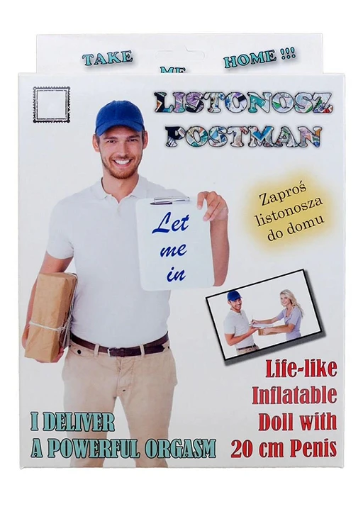Realistyczna lalka Listonosz - naturalnej wielkości — zdjęcie 5