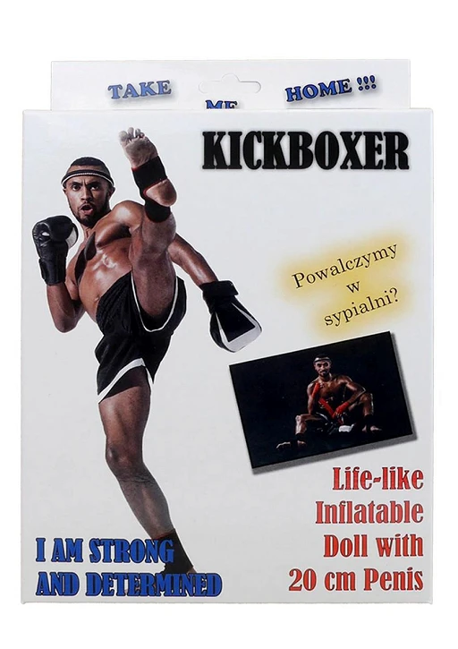 Lalka dmuchana Kickboxer - naturalnej wielkości — zdjęcie 5