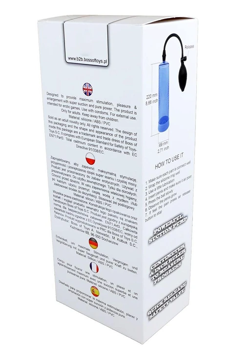 Pompka próżniowa Powerpump - silikon/ABS — zdjęcie 4
