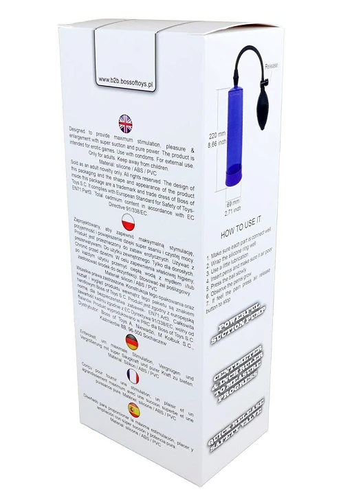 Pompka próżniowa Powerpump - Purple — zdjęcie 4
