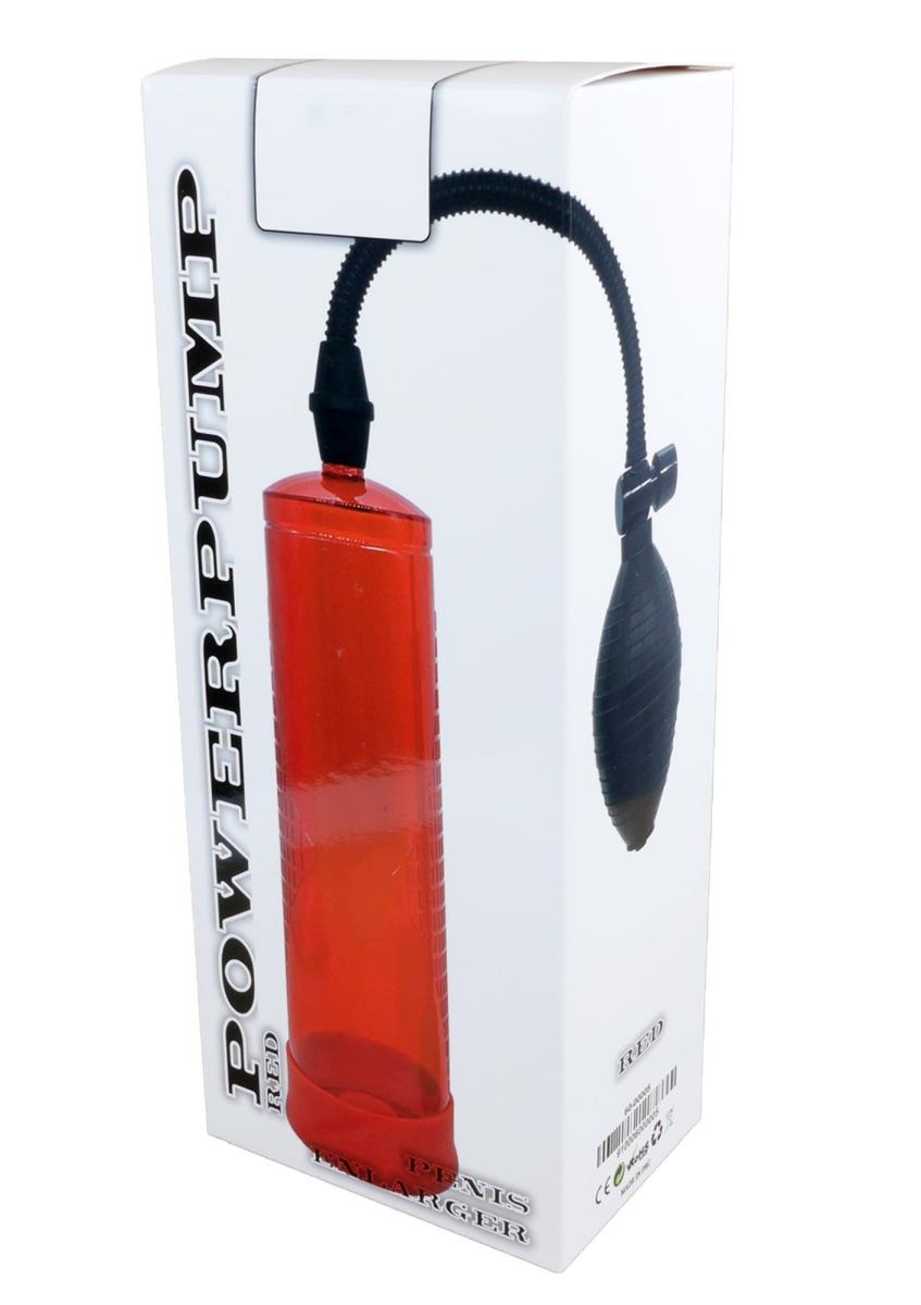 Pompka próżniowa Powerpump Red - silikon/ABS — zdjęcie 2