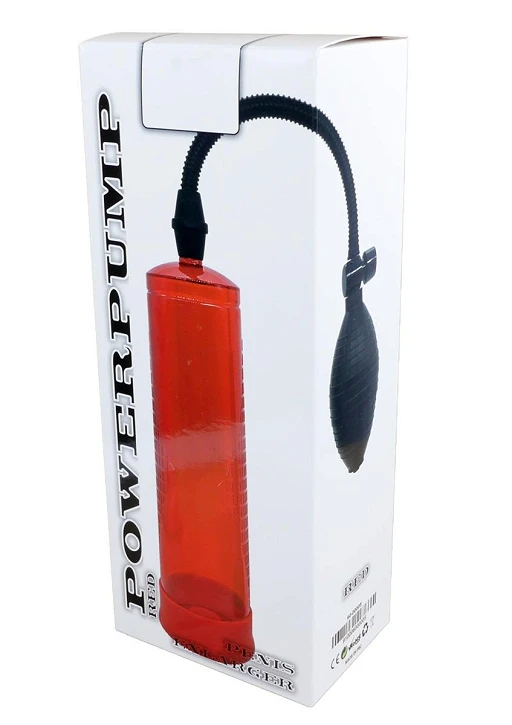 Pompka próżniowa Powerpump Red - silikon/ABS — zdjęcie 2