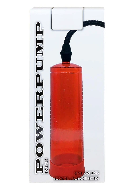 Pompka próżniowa Powerpump Red - silikon/ABS — zdjęcie 3
