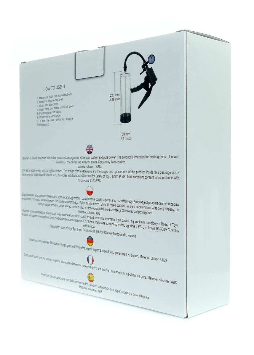 Pompka próżniowa Powerpump PRO 01 - Clear — zdjęcie 4