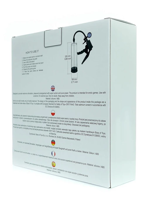 Pompka próżniowa Powerpump PRO 01 - Clear — zdjęcie 4