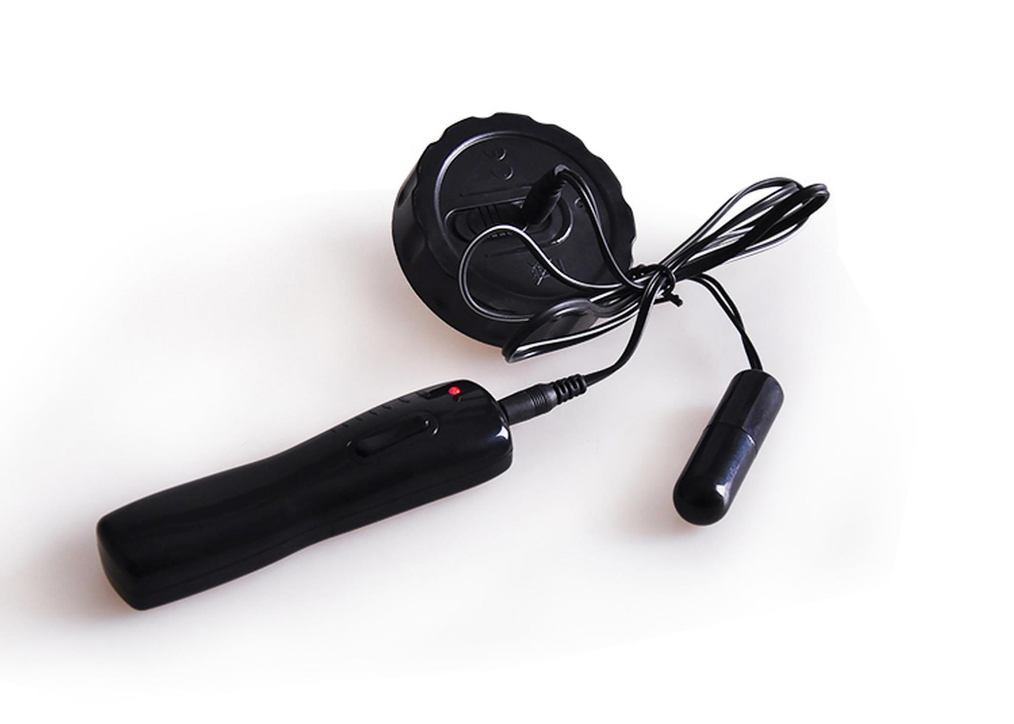 Masturbator latarka Vibrating Vagina – CyberSkin, regulacja — zdjęcie 9