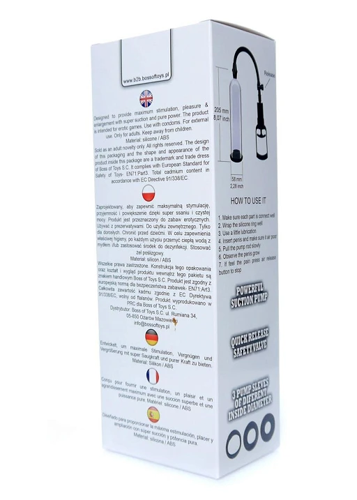 Pompka próżniowa Powerpump MAX - silikon/ABS — zdjęcie 6