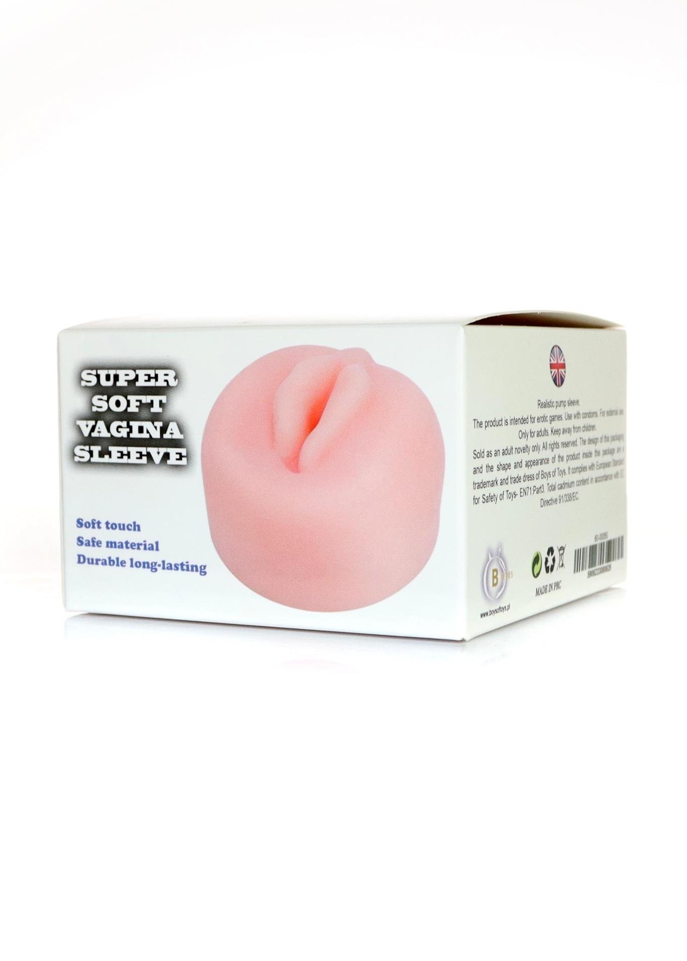 Pompka próżniowa LifeLike Pump Sleeve 02 - TPE cielisty — zdjęcie 7