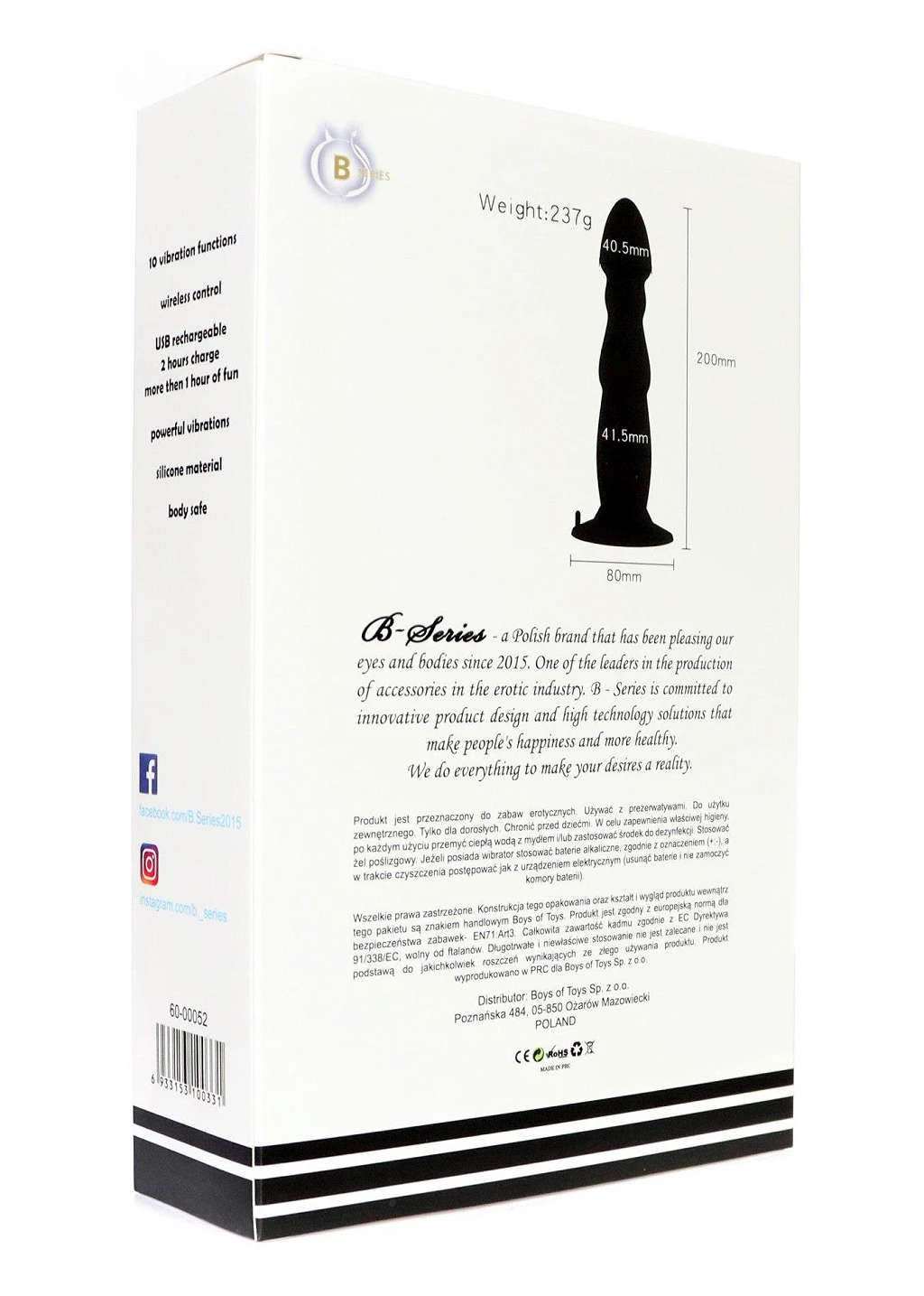 Masażer prostaty - 10 trybów, USB — zdjęcie 12