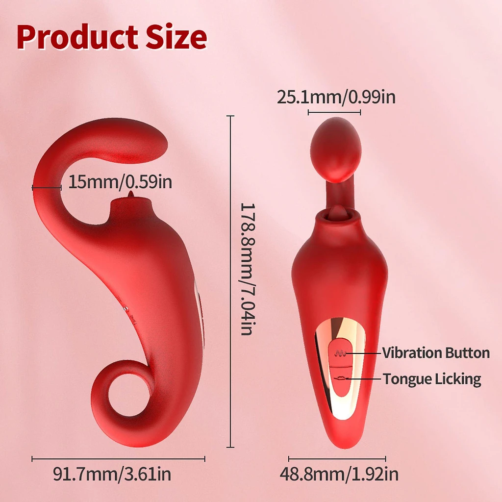 Wibrator Merfi – 10 trybów wibracji i języczka, USB — zdjęcie 11