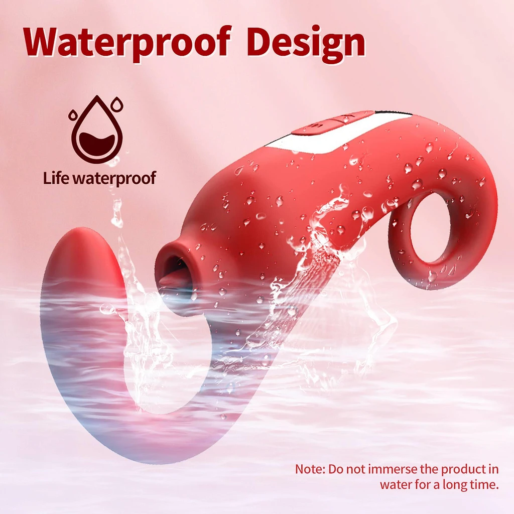 Wibrator Merfi – 10 trybów wibracji i języczka, USB — zdjęcie 8