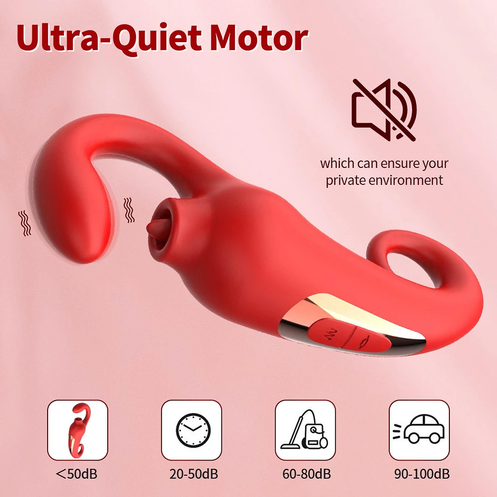 Wibrator Merfi – 10 trybów wibracji i języczka, USB — zdjęcie 10