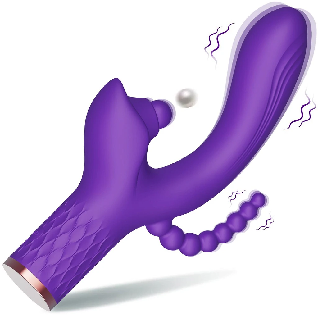 Wibrator króliczek Patty – 7 trybów, kulka i USB — zdjęcie 2