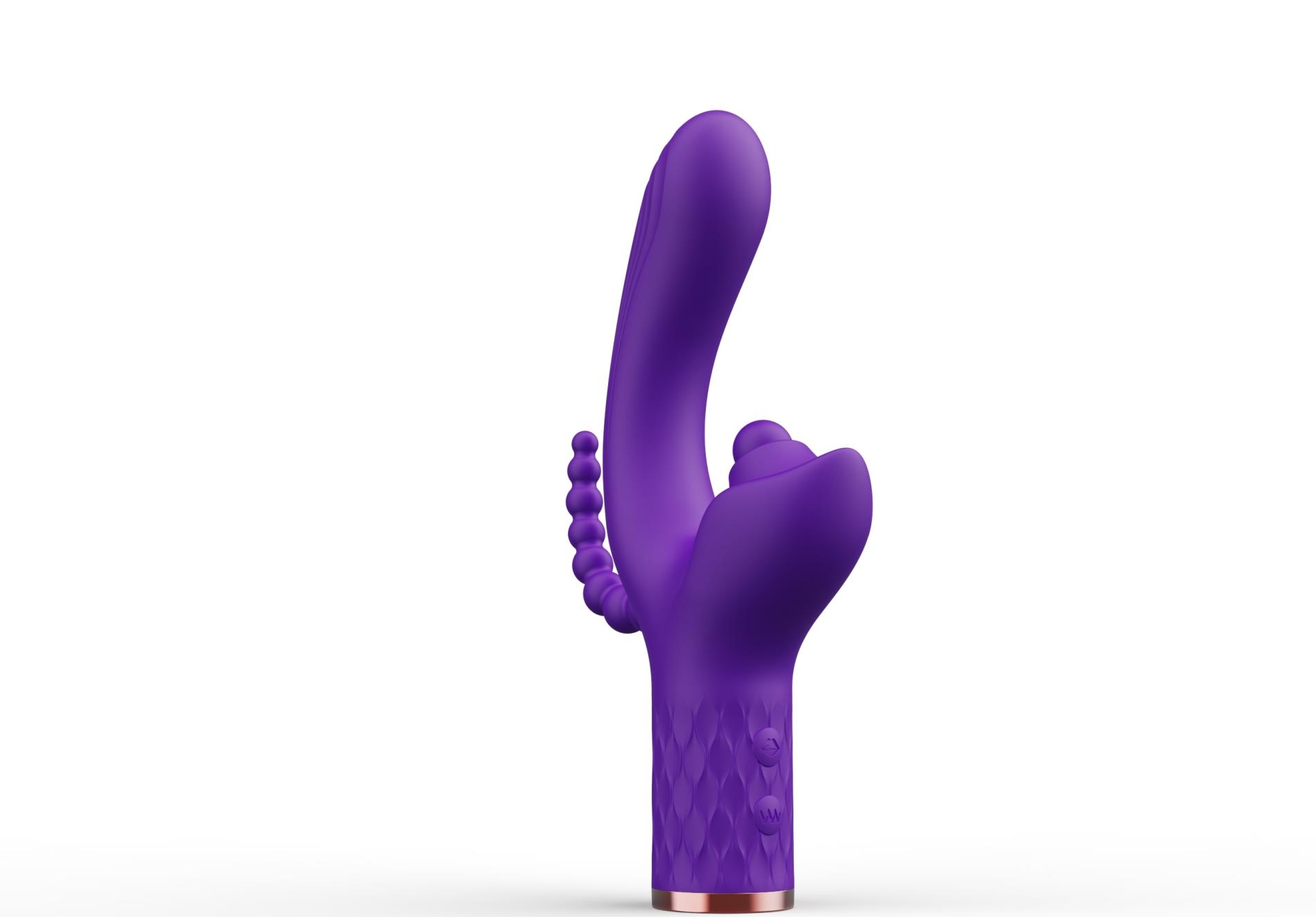 Wibrator króliczek Patty – 7 trybów, kulka i USB — zdjęcie 11
