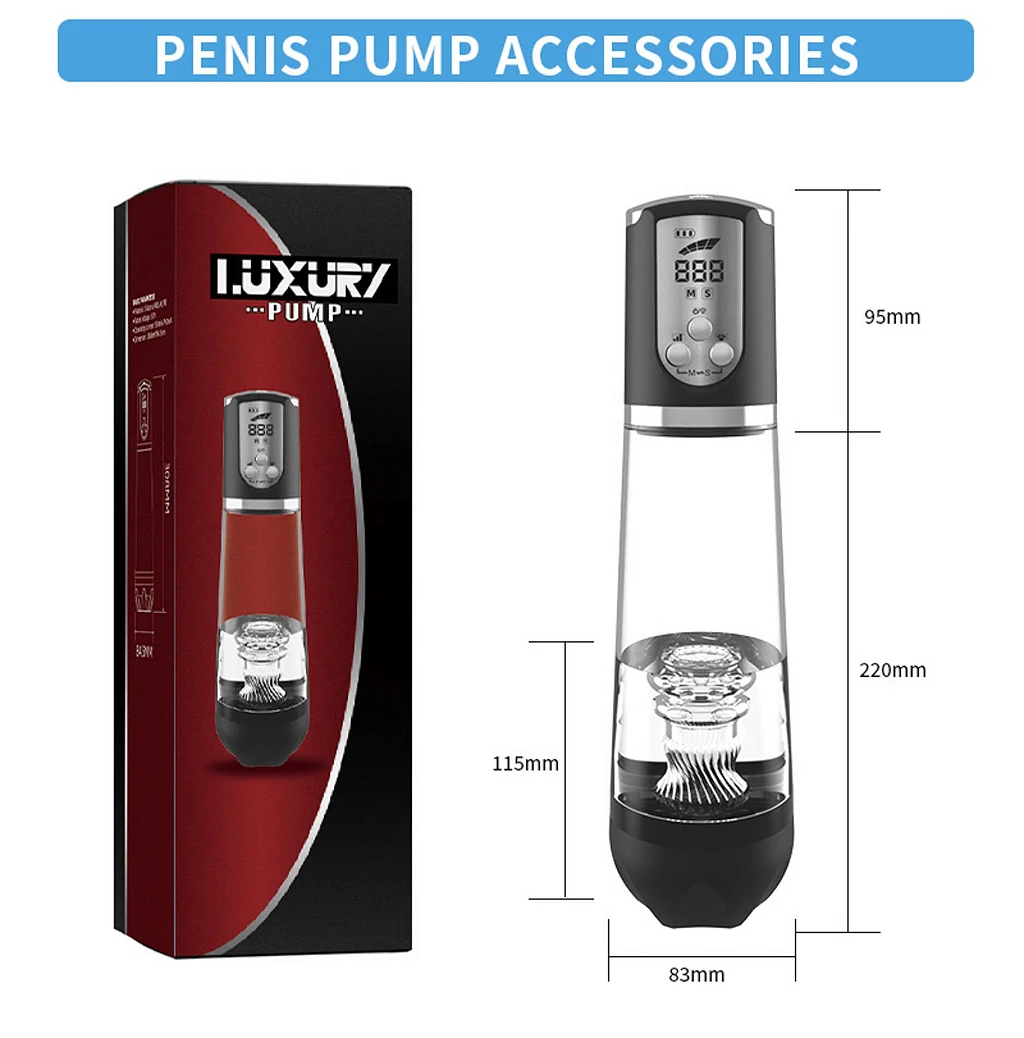 Pompka próżniowa Luxury Pump - wodoodporna, automatyczna — zdjęcie 10