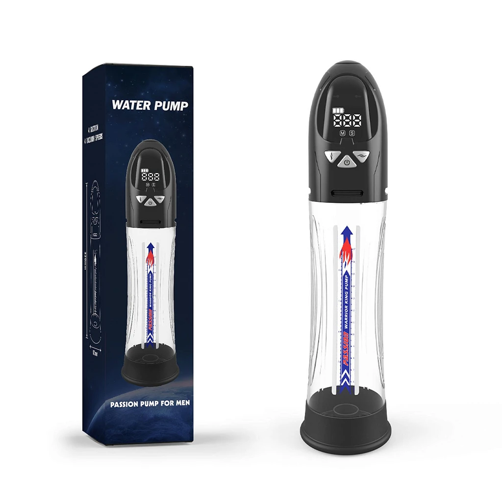 Pompka próżniowa PASSION PUMP - wodoodporna LCD
