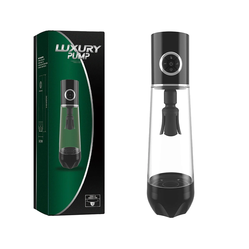 Pompka próżniowa Luxury Pump - wodoodporna, z wibracją
