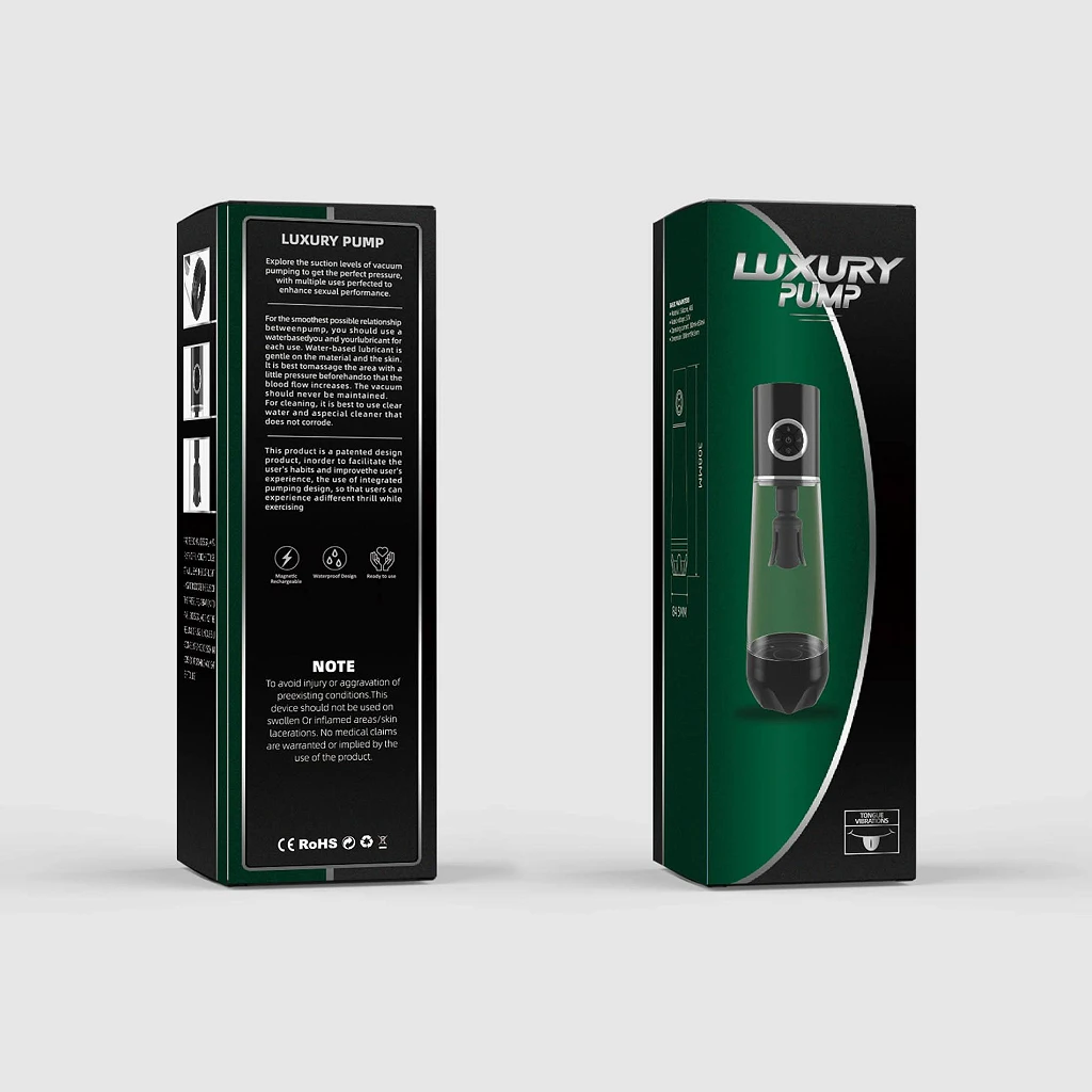 Pompka próżniowa Luxury Pump - wodoodporna, z wibracją — zdjęcie 10
