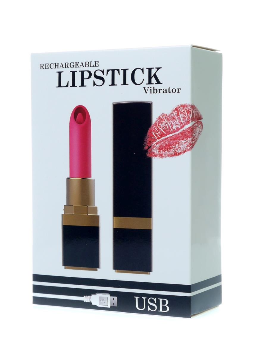 Wibrator w kształcie szminki Lipstick – 10 programów, USB — zdjęcie 11