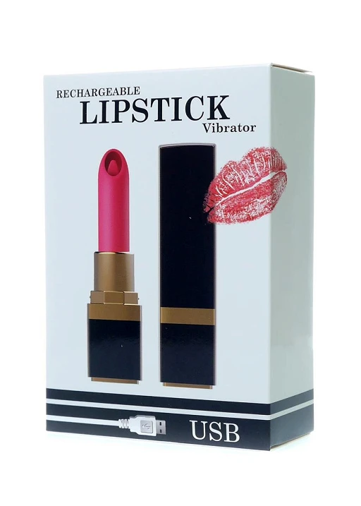 Wibrator w kształcie szminki Lipstick – 10 programów, USB — zdjęcie 11