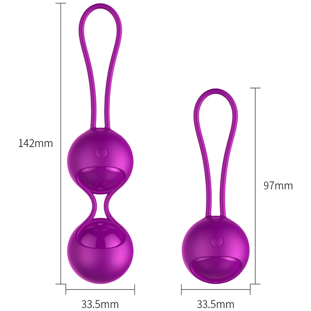 Zestaw kulek B - Series silikon, zestaw 3 szt. — zdjęcie 2