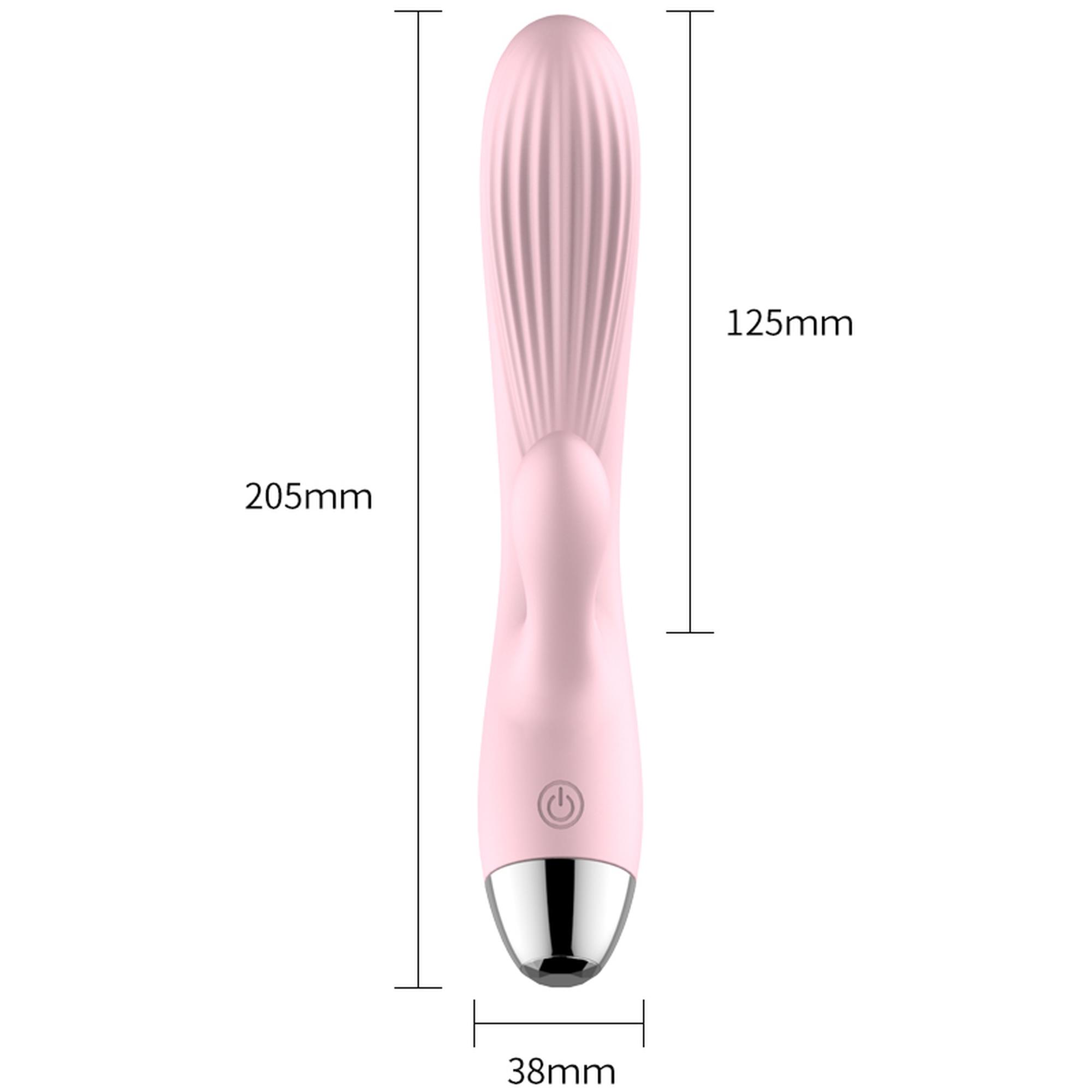 Wibrator króliczek B Series – silikon, 10 trybów, grzanie — zdjęcie 6