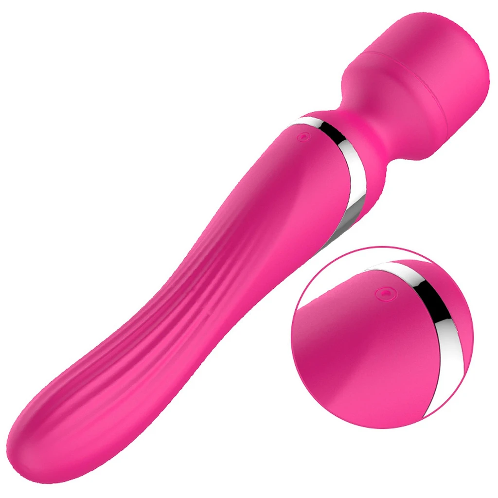 Stymulator B-Series Silicone Dual Massager – wibracje i pulsacje — zdjęcie 6