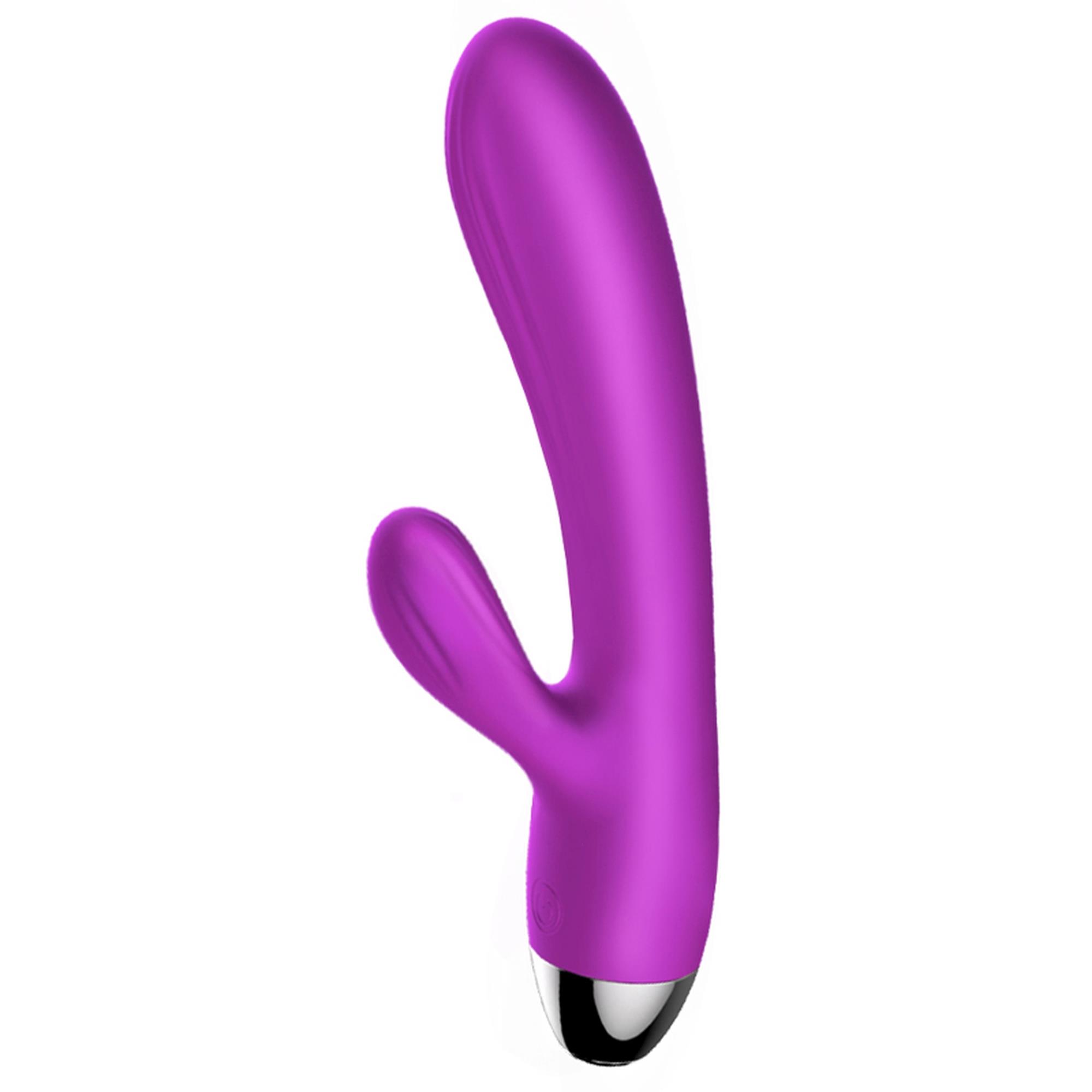 Wibrator króliczek Silicone Vibrator and Pulsator – grzanie, 7+7 — zdjęcie 2