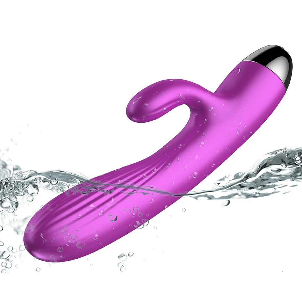 Wibrator króliczek Silicone Vibrator and Pulsator – grzanie, 7+7 — zdjęcie 12