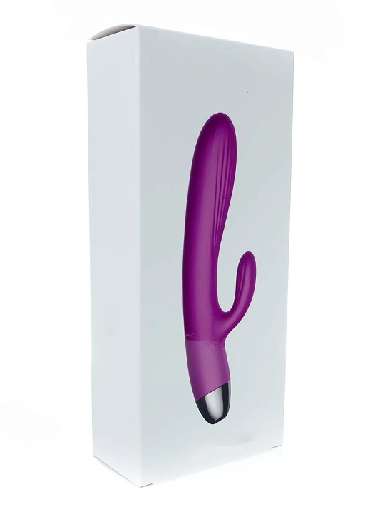Wibrator króliczek Silicone Vibrator and Pulsator – grzanie, 7+7 — zdjęcie 16