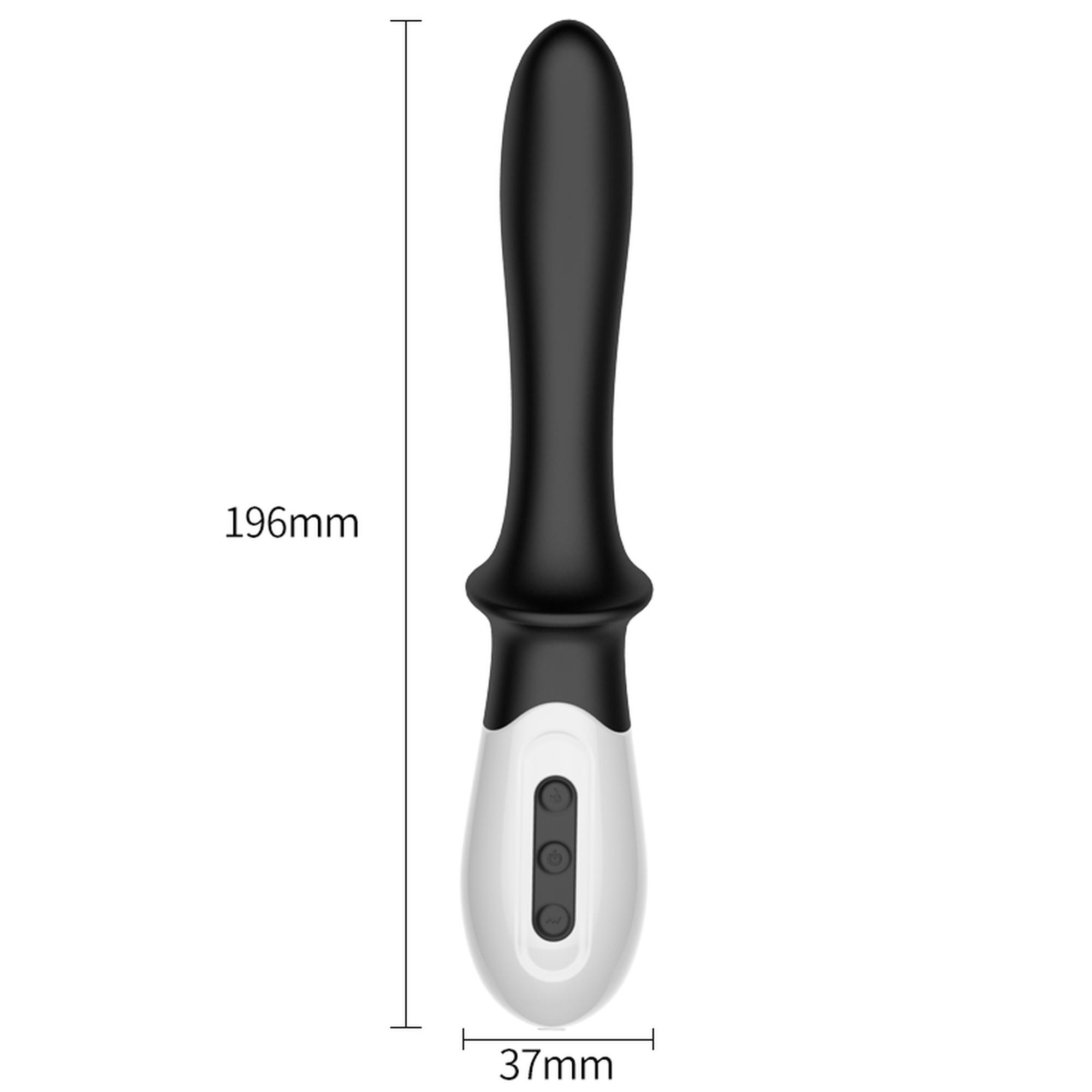 Wibrator punktu G/prostaty z grzaniem – 10 trybów, USB — zdjęcie 5