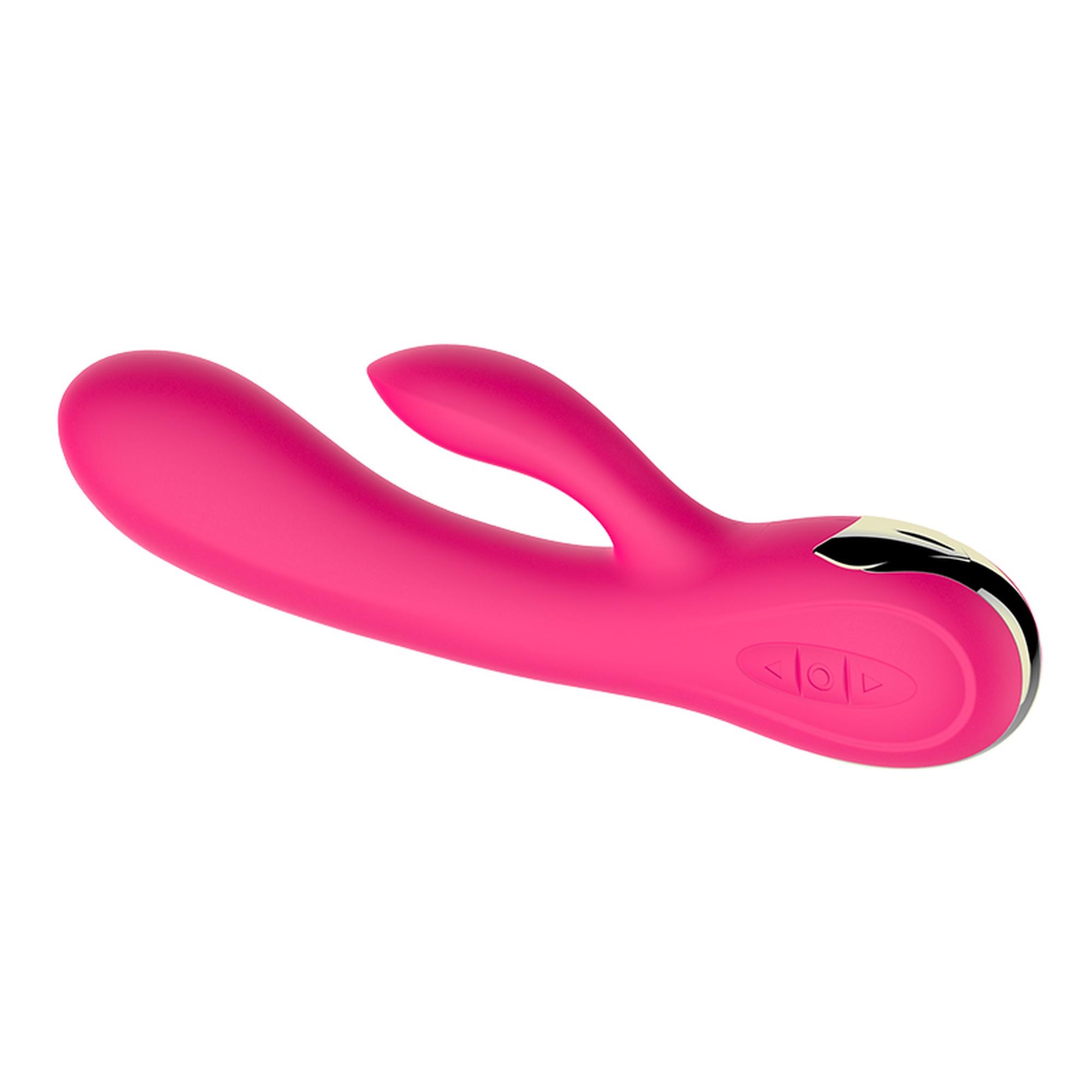 Wibrator króliczek USB 7 funkcji z grzaniem – 20,4 cm — zdjęcie 2