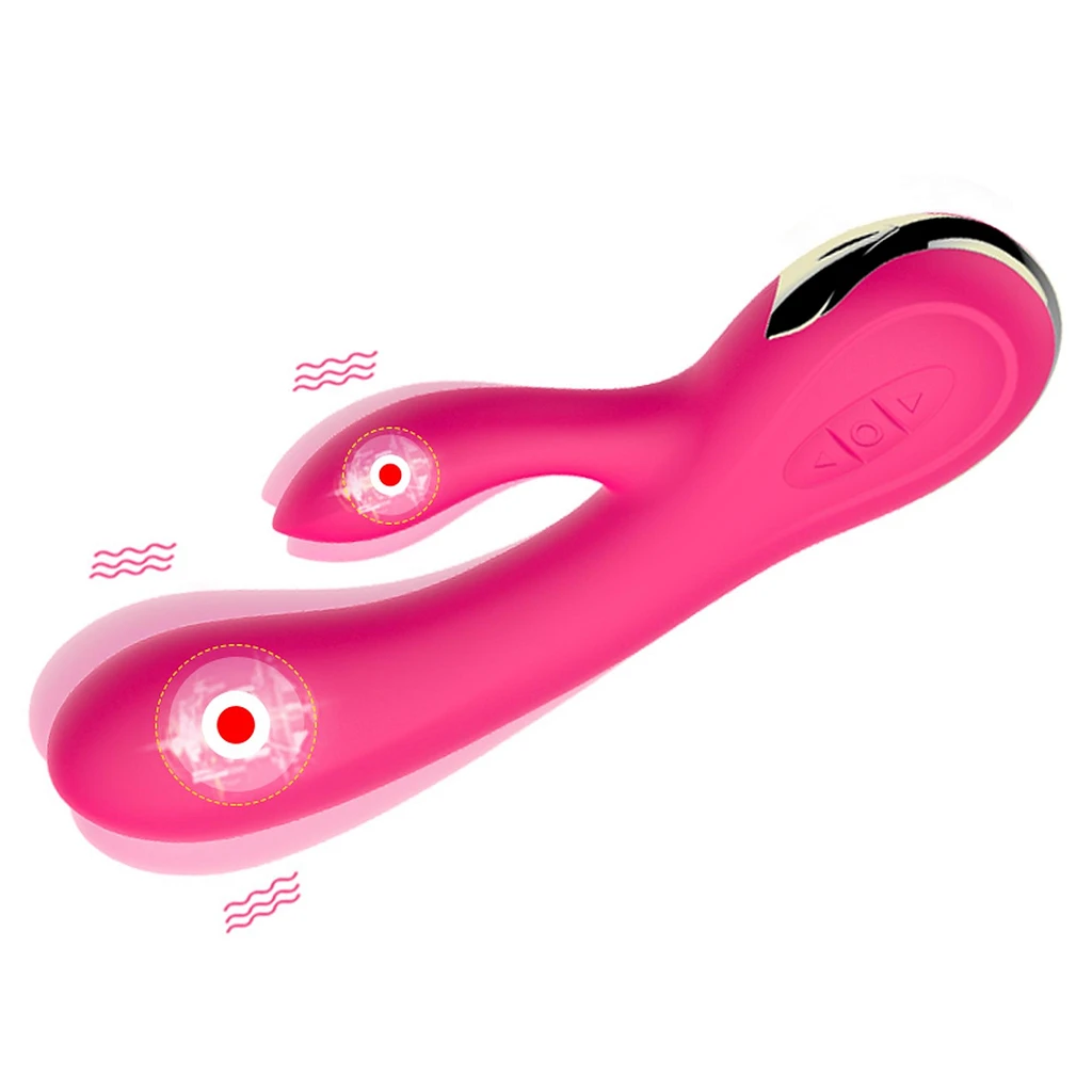 Wibrator króliczek USB 7 funkcji z grzaniem – 20,4 cm — zdjęcie 10