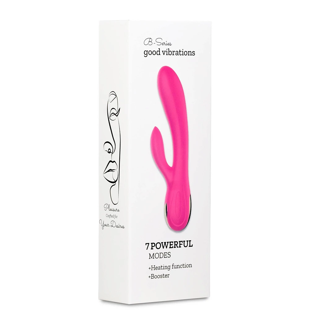Wibrator króliczek USB 7 funkcji z grzaniem – 20,4 cm — zdjęcie 15