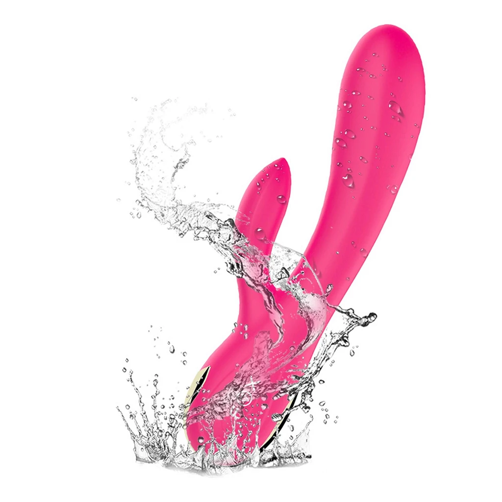 Wibrator króliczek USB 7 funkcji z grzaniem – 20,4 cm — zdjęcie 4
