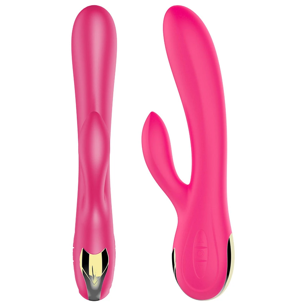 Wibrator króliczek USB 7 funkcji z grzaniem – 20,4 cm — zdjęcie 5