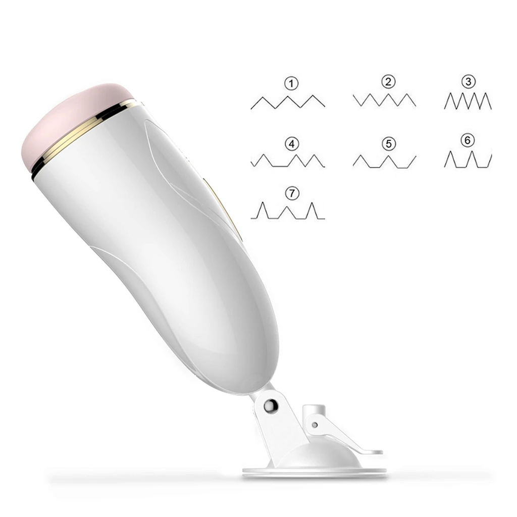 Masturbator wibracyjny 7 trybów z talk mode – USB — zdjęcie 12