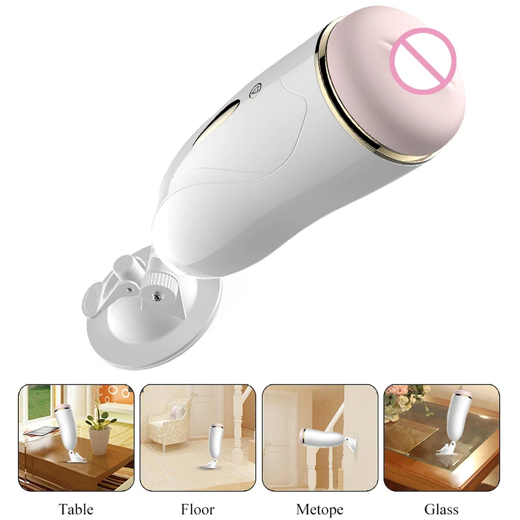 Masturbator wibracyjny 7 trybów z talk mode – USB — zdjęcie 3