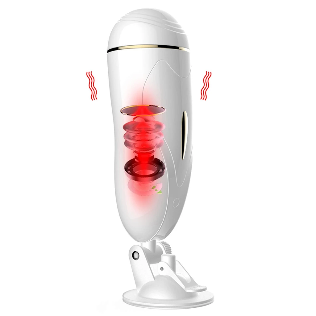 Masturbator wibracyjny 7 trybów z talk mode – USB — zdjęcie 7