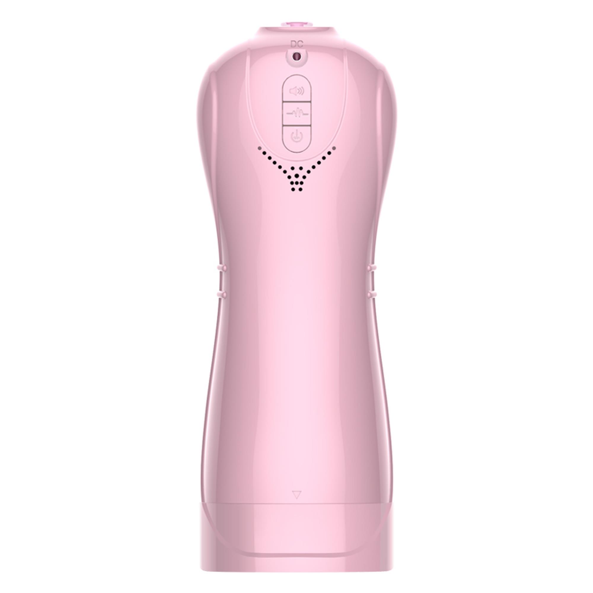 Masturbator pulsacyjno-wibracyjny – 7+7 trybów, talk mode — zdjęcie 2