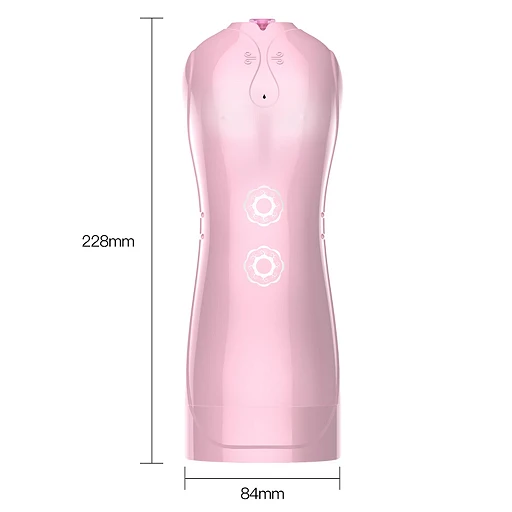Masturbator pulsacyjno-wibracyjny – 7+7 trybów, talk mode — zdjęcie 10
