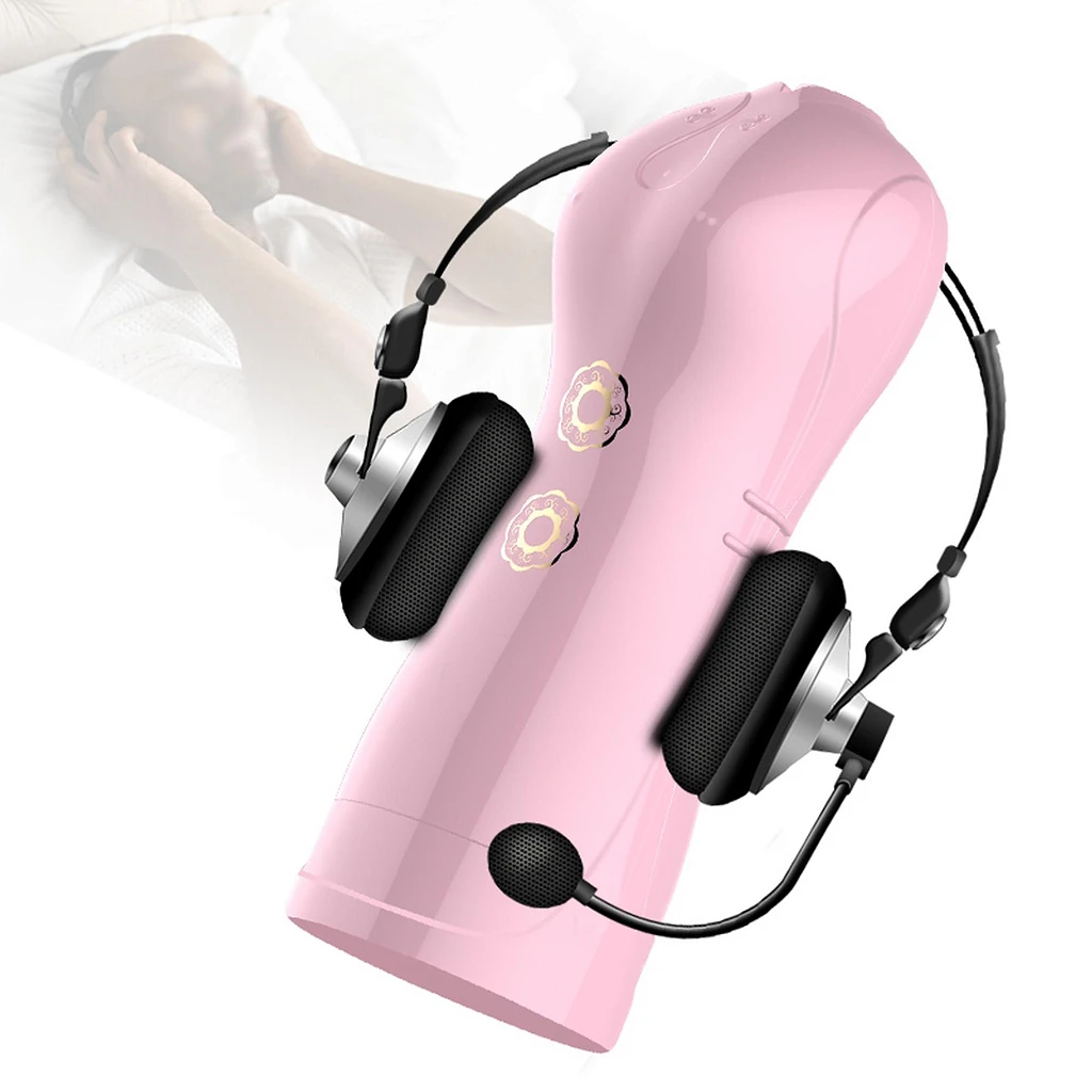 Masturbator pulsacyjno-wibracyjny – 7+7 trybów, talk mode — zdjęcie 8