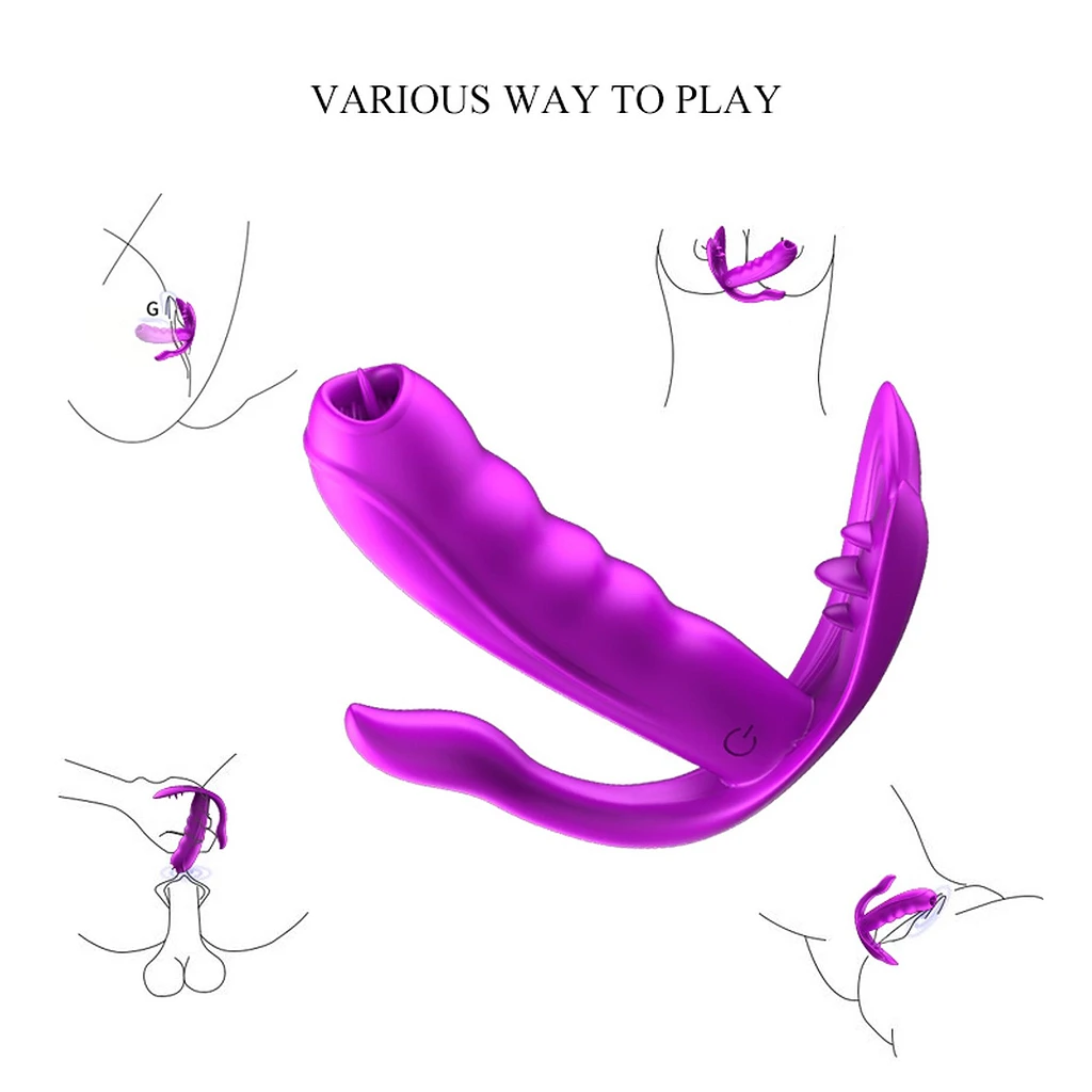 Stymulator panty z ogrzewaniem – 7 trybów, pilot — zdjęcie 4