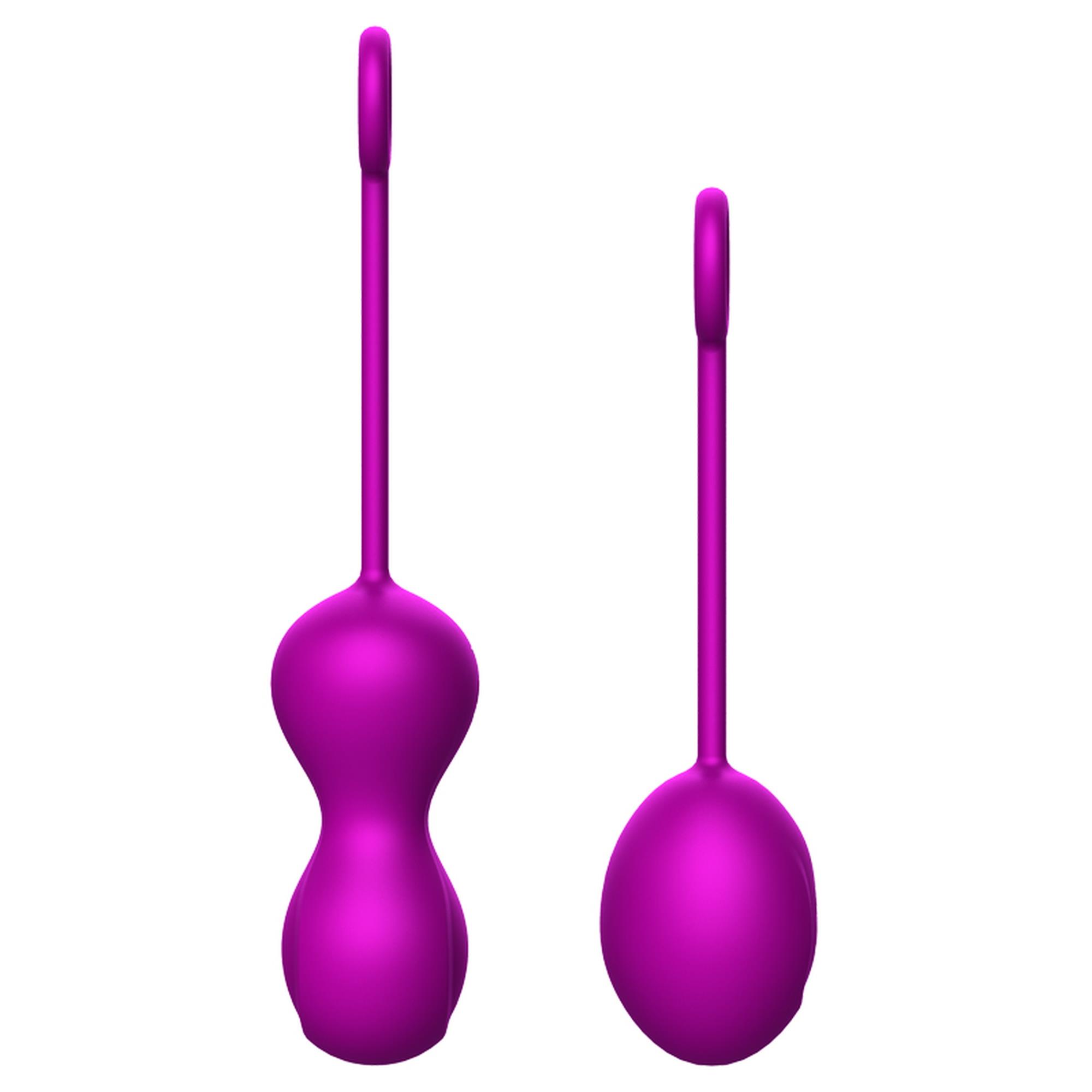 Zestaw kulek Kegal Balls - silikon medyczny, 3 szt. — zdjęcie 3